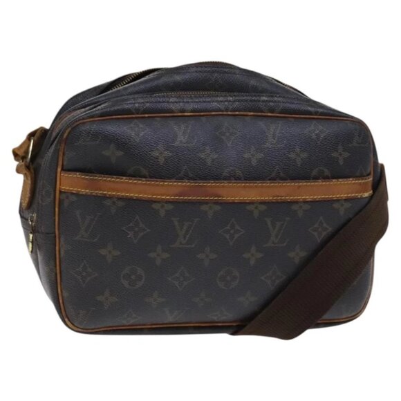 LOUIS VUITTON Monogram Reporter PM Shoulder Bag - Picture 1 of 15
